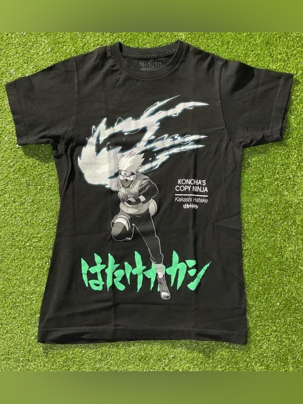 Kakashi Hatake Black Graphic Tee